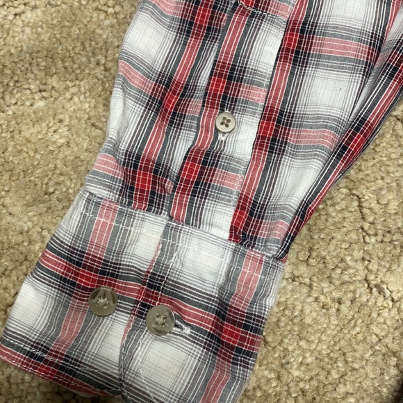 Men’s Large Wrangler Button up shirt - Picture 3 of 5